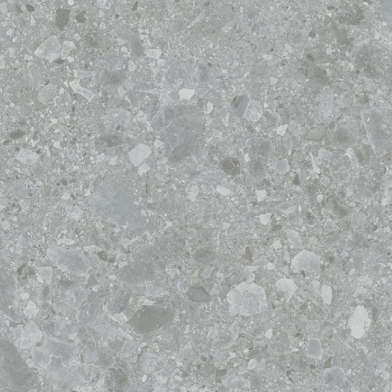 Slate Stone Grey Terrazzo Effect 20mm Outdoor Porcelain Tile 600x600mm