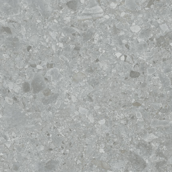 Slate Stone Grey Terrazzo Effect 20mm Outdoor Porcelain Tile 600x600mm