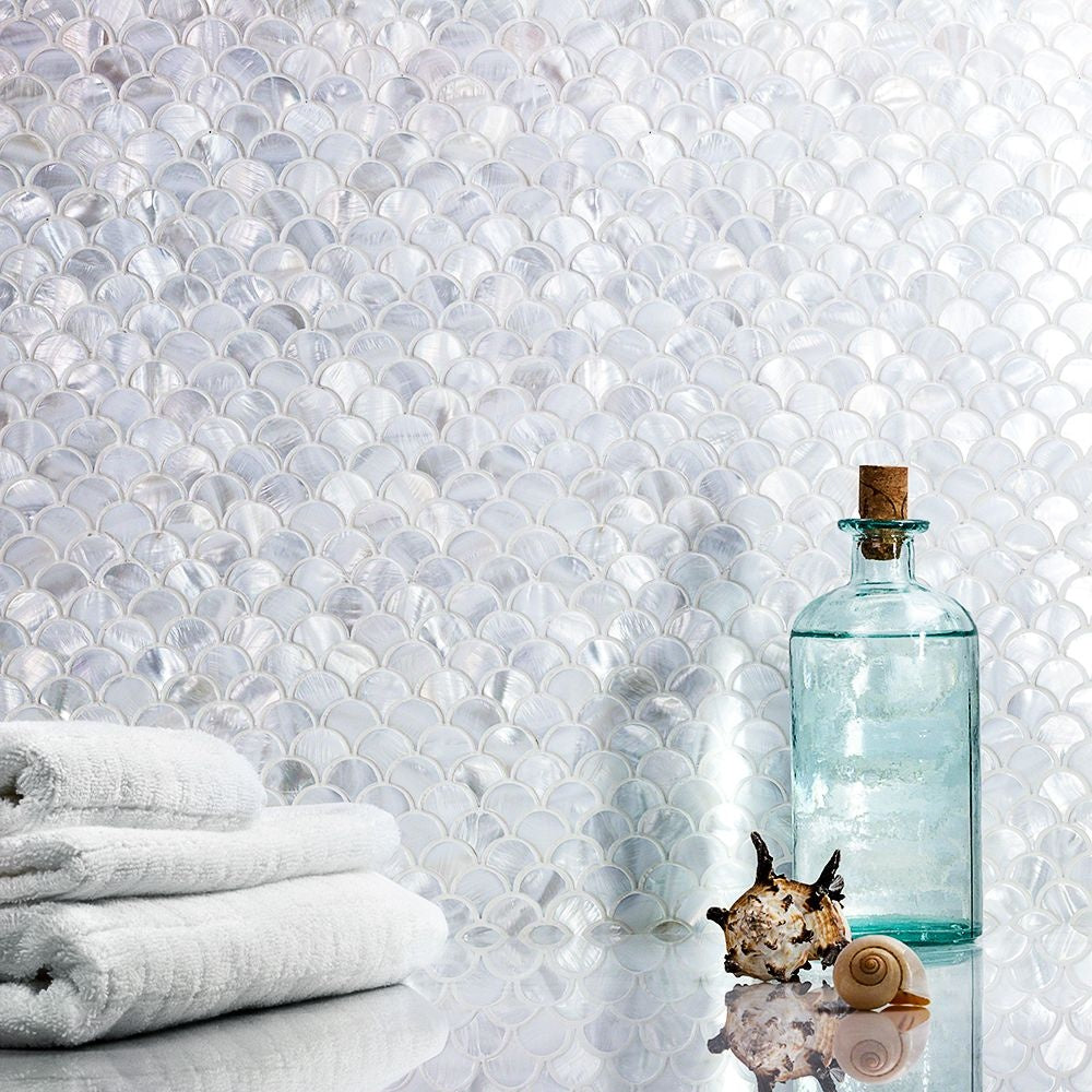 Handmade mother of pearl mosaics