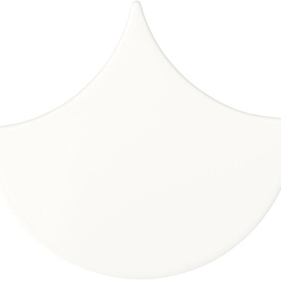 Symmetry White Ceramic Wall Tile 150x135mm