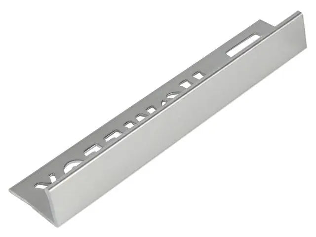 Homelux aluminium silver tile trim 12.5mm HomeLux