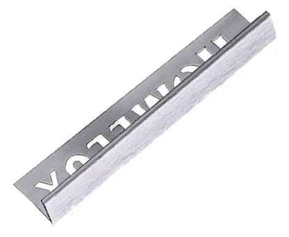 Homelux aluminium stainless steel effect tile trim 12.5mm HomeLux