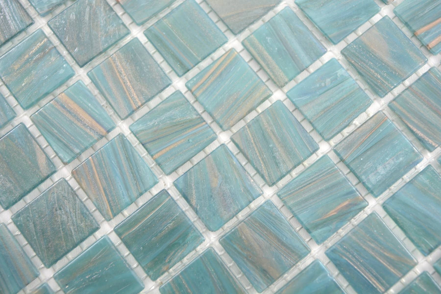 Maldives Turquoise Mosaic Tile 305x305mm