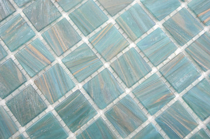 Maldives Turquoise Mosaic Tile 305x305mm