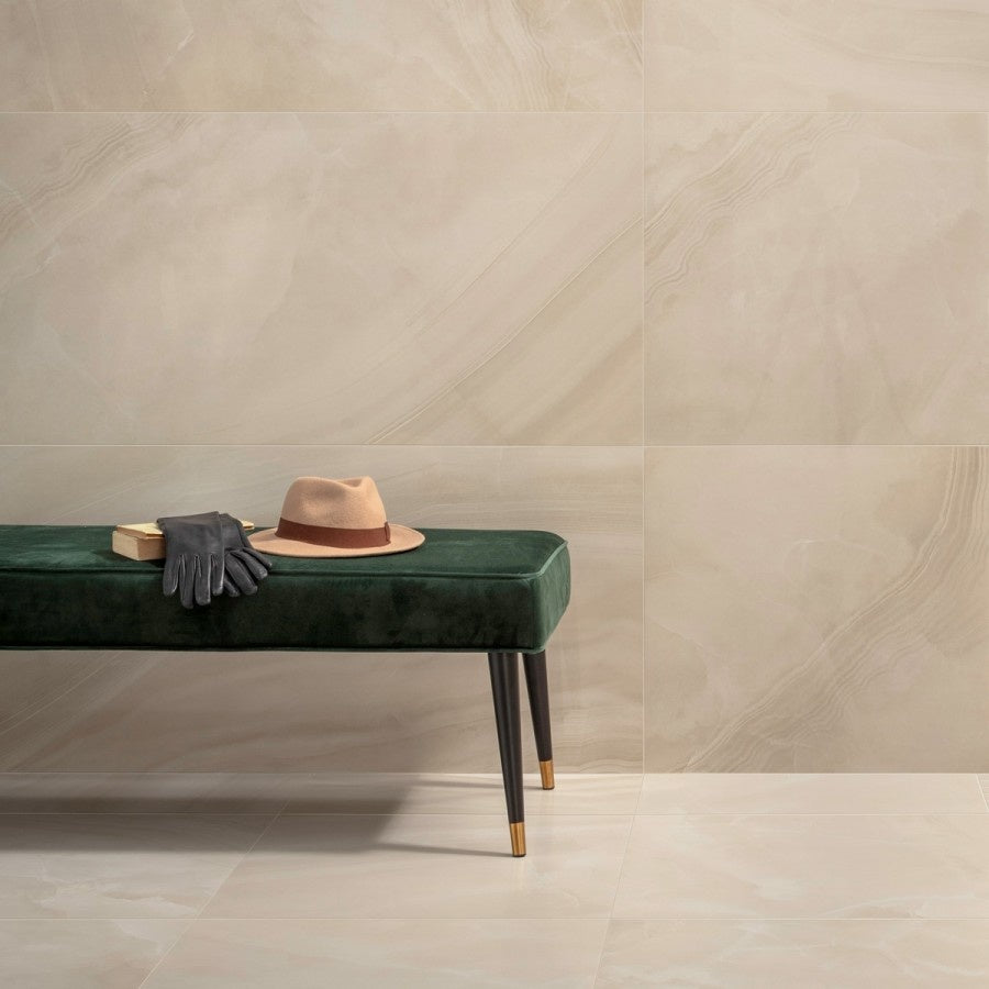 Gold Honeycomb 600x600mm Tile - Luxury Tiles UK