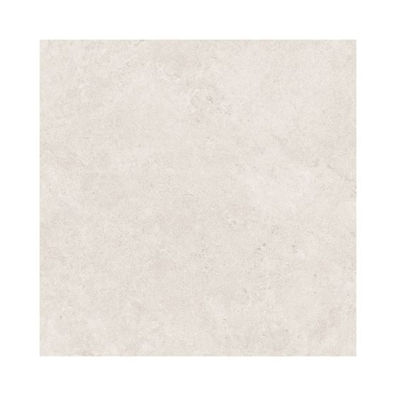 Orange Capital Ivory Matt Stone Effect Porcelain Floor Tile - 600mm x 600mm - Luxury Tiles UK