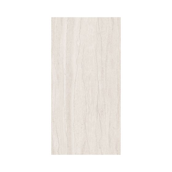 Orange Capital Ivory Matt Travertine Effect Porcelain Wall & Floor Tile - 600mm x 300mm - Luxury Tiles UK