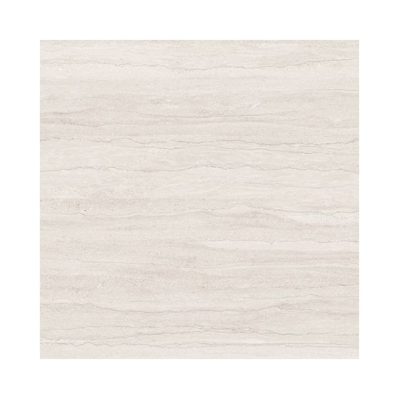 Orange Capital Ivory Matt Travertine Effect Porcelain Floor Tile - 600mm x 600mm - Luxury Tiles UK