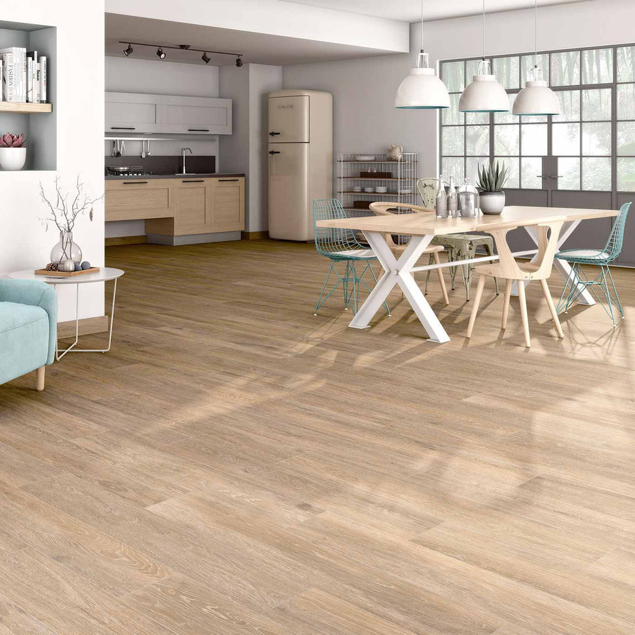 Ascot Oak Wood Effect 1200x200mm Tile - Luxury Tiles UK