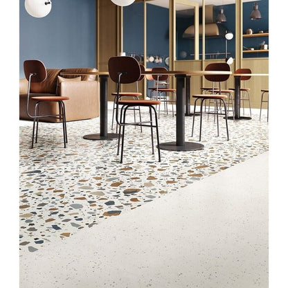 Alyona Earth Terrazzo Ceramic Tiles 450x450mm