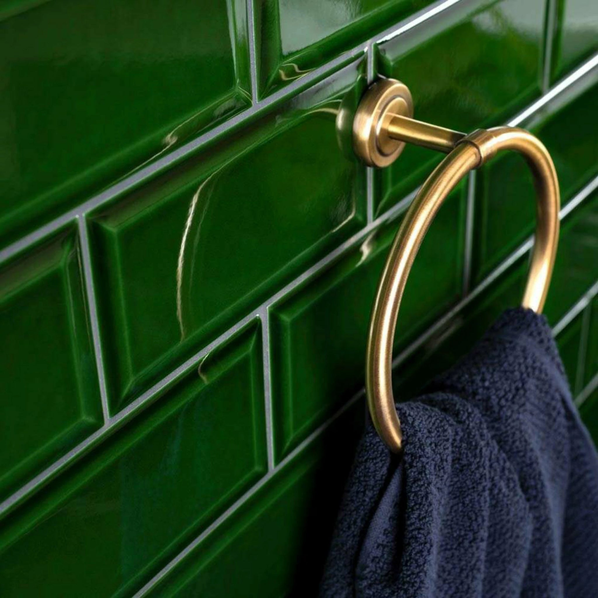 green metro wall tiles 