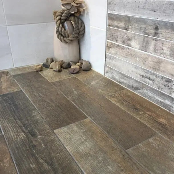 Natural Oak Wood Effect  Porcelain tile - Luxury Tiles UK