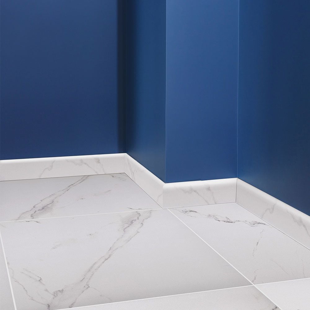 Carrara Parka Matt Marble Skirting Tile for walls and floors