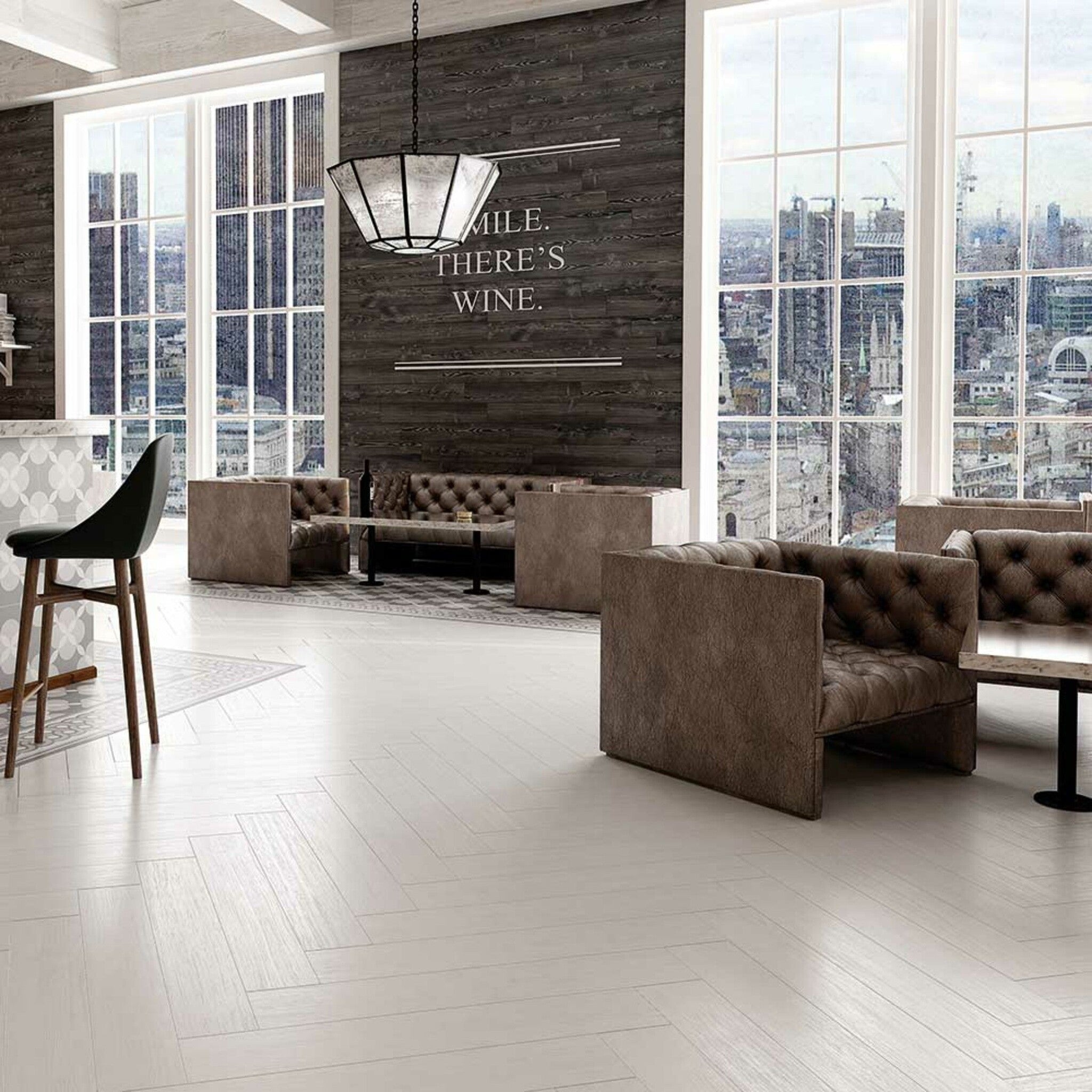 Ash White Wood Effect Tiles 900x150 - Luxury Tiles UK